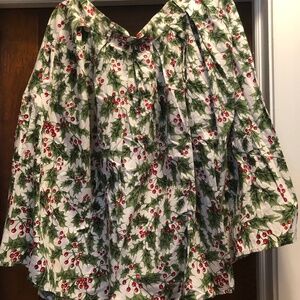 Hell Bunny Holly Pleated A-line Skirt XL EUC